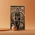 Ride the Wave Multi-Layered Laser Cut Wood Wall Art - custom wall art by Shoreline Custom Creations